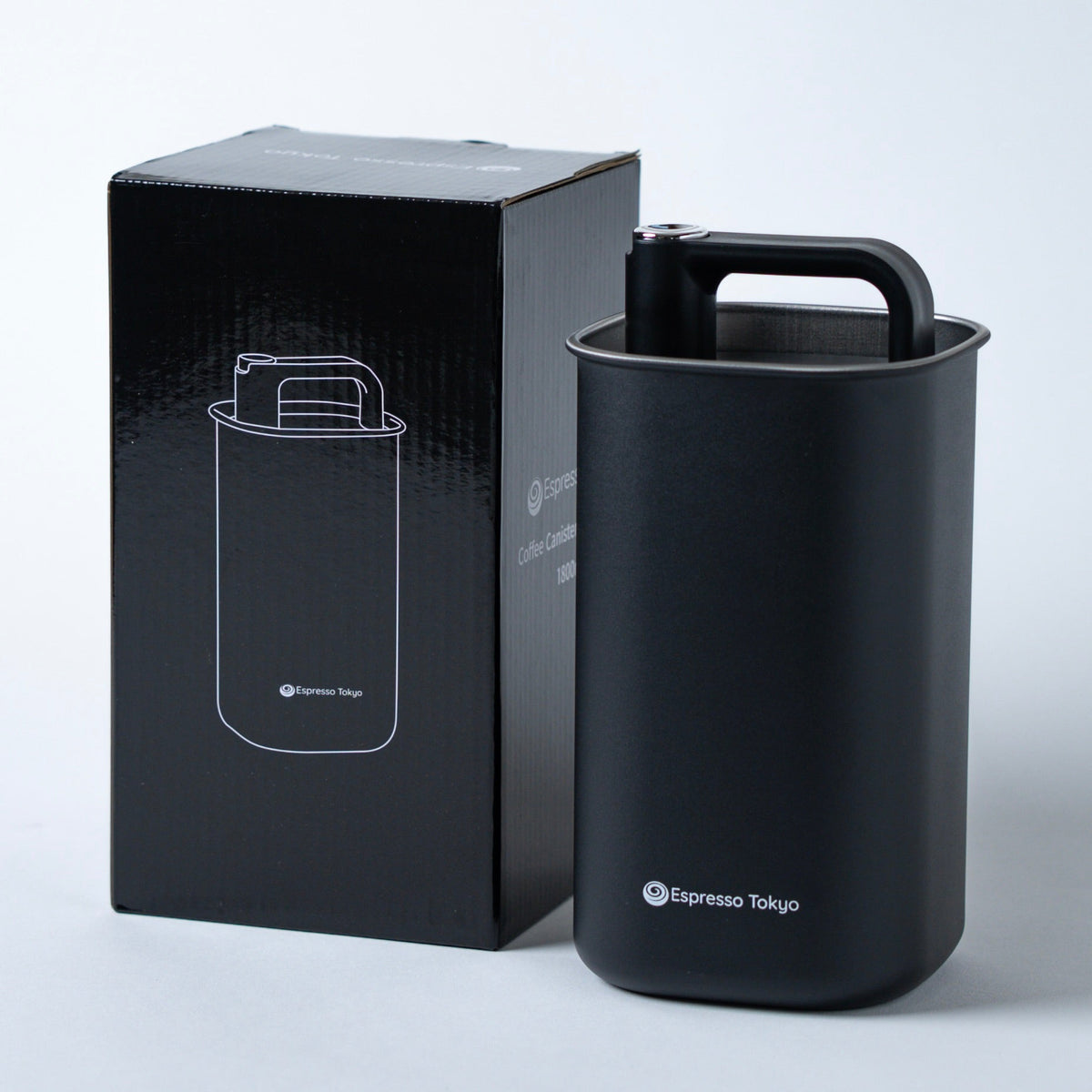 【発売記念セール15%OFF+連結用のフタ特典付き】Coffee Canister Pro Square コーヒーキャニスター プロスクエア - Espresso Tokyo