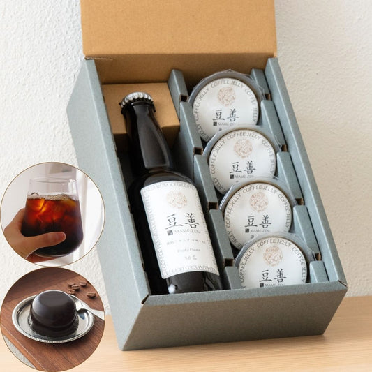 プレミアムアイスコーヒー1本とコーヒーゼリー4個のセット - Espresso Tokyo