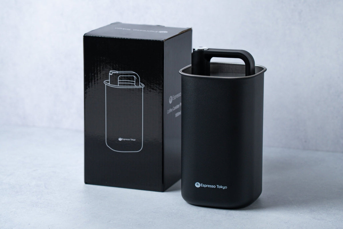 【発売記念セール15%OFF+連結用のフタ特典付き】Coffee Canister Pro Square コーヒーキャニスター プロスクエア - Espresso Tokyo