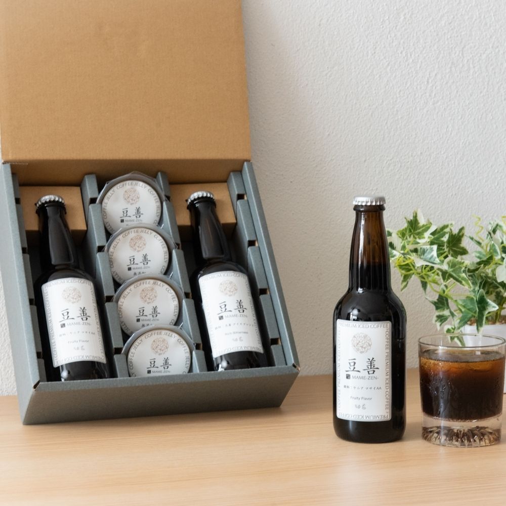 プレミアムアイスコーヒー2本とコーヒーゼリー4個のセット - Espresso Tokyo