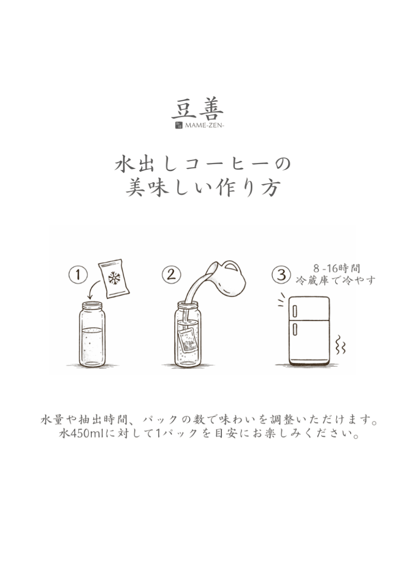 コールドブリューパック（450ml/ 5袋入り） - Espresso Tokyo