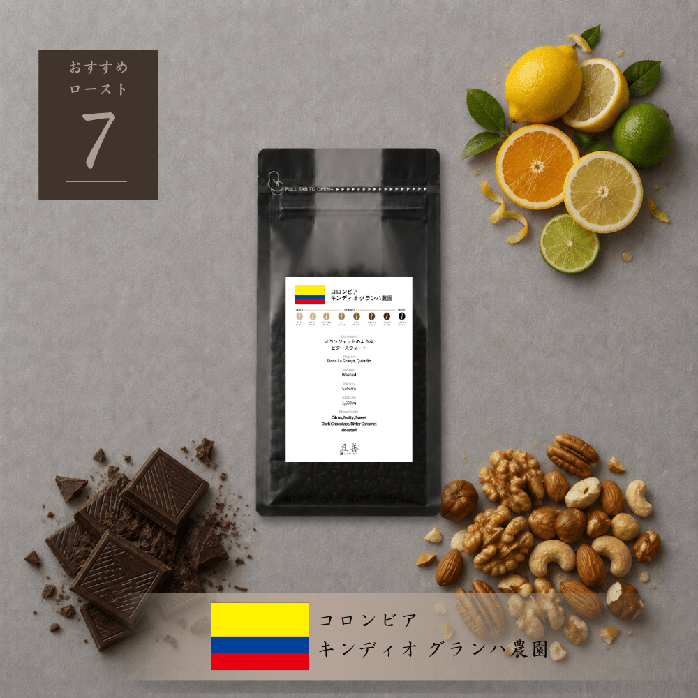 コロンビア キンディオ グランハ農園/ Colombia Quindio Finca La Granja 100g - Espresso Tokyo